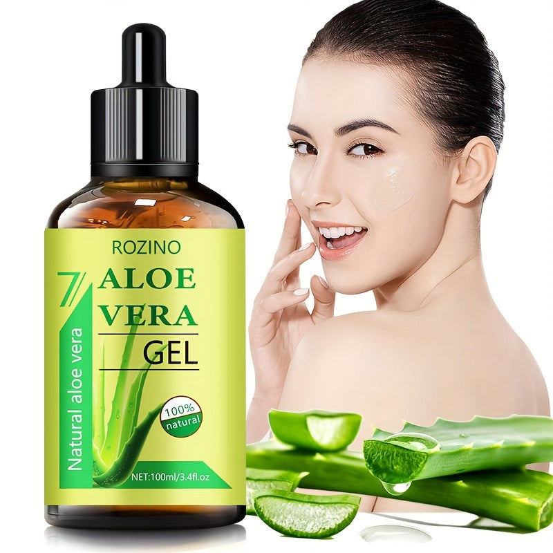 100ml Pure Natural Aloe Vera Gel, Increase Skin Vitality, Improve Fragile And Sensitive Skin, Moisturize And Lock Nutrients, Nourish Skin