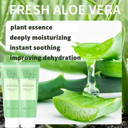 50g Aloe Vera Gel After Sun Skin Care Moisturizing For Face, Skin, Body, Body Lotion Cream, Shrink Pores, Hydrating Moisturizer For Dry Skin Fresh Pure No Sticky Fast Absorbing