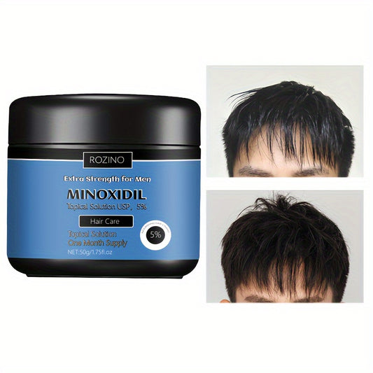 Key features: 

- Minoxidil Hair Mask for Men
- Contains 5% Minoxidil
- Strengthens hair
- Moisturizes dry and damaged hair
- Adds volume and shine