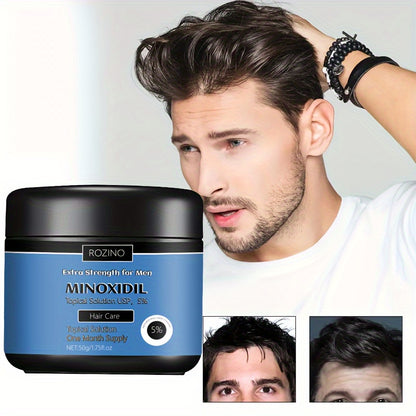 Key features: 

- Minoxidil Hair Mask for Men
- Contains 5% Minoxidil
- Strengthens hair
- Moisturizes dry and damaged hair
- Adds volume and shine