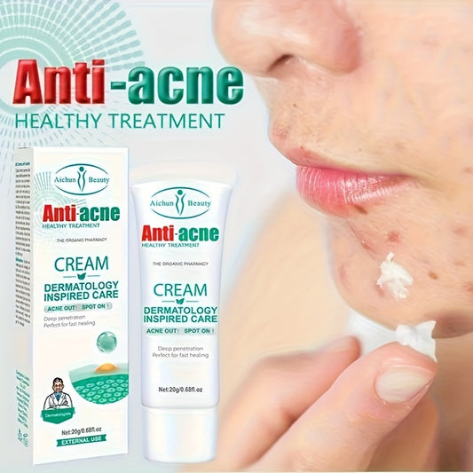 20g Face Cream, Contains Aloe Vera, Chamomile, Calendula Extract And Tea Tree Oil, Moisturizing And Purifying Skin